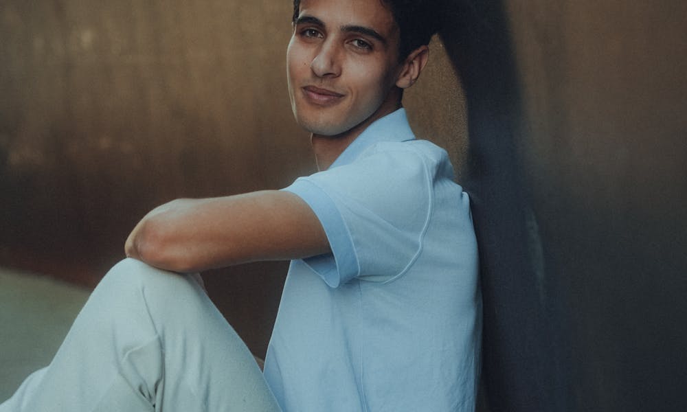 Side View Close-up of a Man in a Polo Shirt .pexels